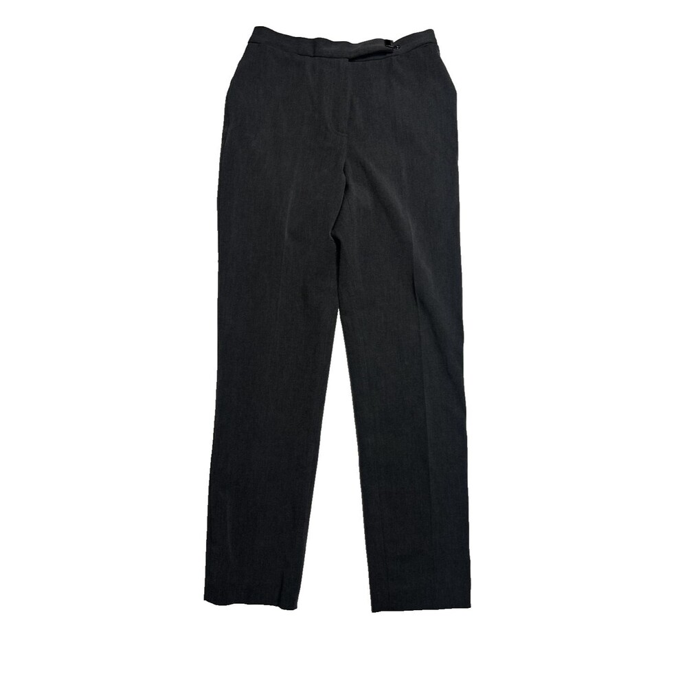 Lauren Ralph Lauren Womens Dress Pants Gray Size 2P Petite Straight Leg